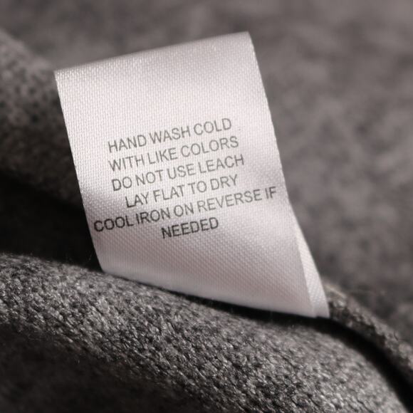 Les Serein Plus Size Metallic Puff Sleeve Crewneck Knit Sweater Silver Size 2X - Picture 8 of 10